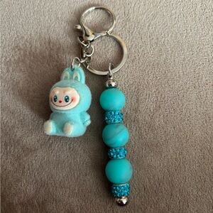Mini labubu keychain